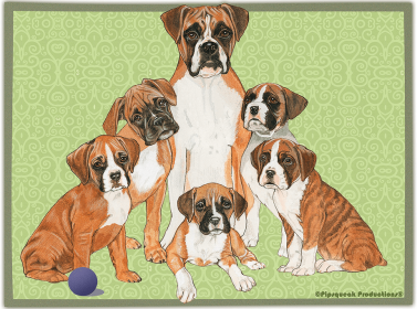 Boxer - Best of Breed Dog Breed Fleece Blanket