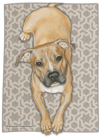 Pit Bull - Best of Breed Dog Breed Fleece Blanket