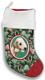 Bedlington Terrier - Sandy - Best of Breed Christmas Stocking