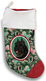 Bouvier - Black - Best of Breed Christmas Stocking