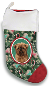 Brussels Griffon - Best of Breed Christmas Stocking