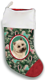 Cairn Terrier -  Wheat - Best of Breed Christmas Stocking