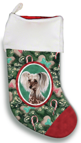 Chinese Crested - Best of Breed Christmas Stocking