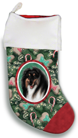 Collie - Tri - Best of Breed Christmas Stocking