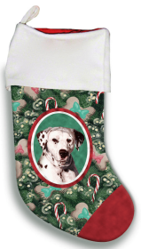 Dalmatian - Liver and White - Best of Breed Christmas Stocking