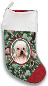 Dandie Dinmont Terrier - Mustard - Best of Breed Christmas Stocking