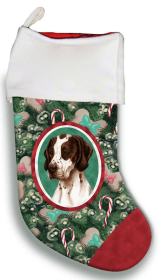 English Pointer - Liver and White  - Best of Breed Christmas Stocking