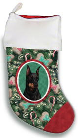 Manchester Terrier- Best of Breed Christmas Stocking