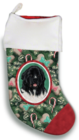 Newfoundland Landseer- Best of Breed Christmas Stocking