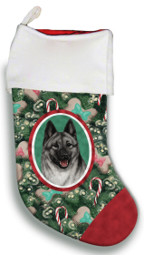 Norwegian Elkhound- Best of Breed Christmas Stocking