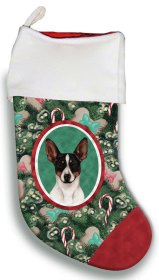 Rat Terrier - Tri - Best of Breed Christmas Stocking