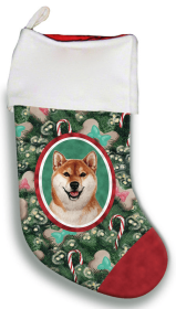 Shiba Inu - Red- Best of Breed Christmas Stocking