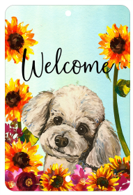 Maltese - HHS Welcome Indoor/Outdoor Aluminum Sign