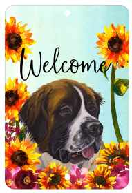 Saint Bernard - HHS Welcome Indoor/Outdoor Aluminum Sign