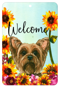 Yorkie - HHS Welcome Indoor/Outdoor Aluminum Sign