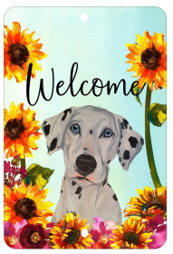 Dalmatian - HHS Welcome Indoor/Outdoor Aluminum Sign