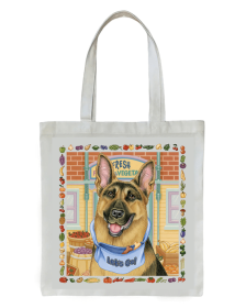 German Shepherd - Tomoyo Pitcher   Dog Breed Tote Bag