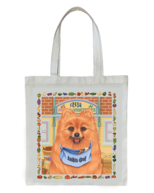 Pomeranian - Tomoyo Pitcher   Dog Breed Tote Bag