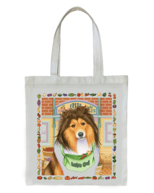 Sheltie - Tomoyo Pitcher   Dog Breed Tote Bag