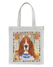 Basset Hound - Tomoyo Pitcher   Dog Breed Tote Bag