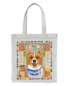 Corgi - Tomoyo Pitcher   Dog Breed Tote Bag