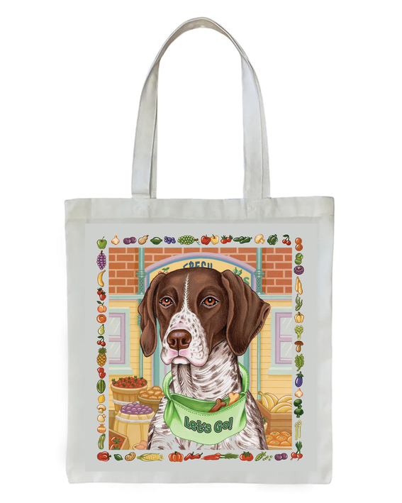 German Shorthaired Pointer - Tomoyo Pitcher   Dog Breed Tote Bag