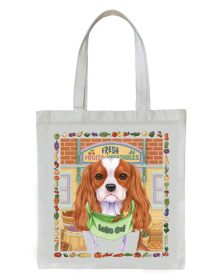 Cavalier King Charles - Tomoyo Pitcher   Dog Breed Tote Bag