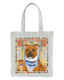 Pit Bull Tan - Tomoyo Pitcher   Dog Breed Tote Bag