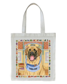 Mastiff - Tomoyo Pitcher   Dog Breed Tote Bag