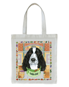 English Cocker Spaniel - Tomoyo Pitcher   Dog Breed Tote Bag