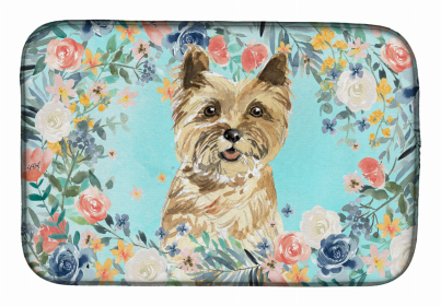 Cairn Terrier Dish Drying Mat