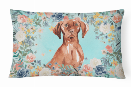 Vizsla Dog Art Canvas Fabric Decorative Pillow