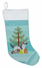 English Setter and Christmas Tree Stocking