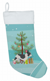 French Bulldog 1 and Christmas Tree Stocking