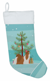 Shih Tzu 1 and Christmas Tree Stocking