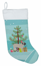 Mastiff - English and Christmas Tree Stocking