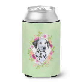 Dalmatian - Puppy Green Flowers Portrait Can Hugger