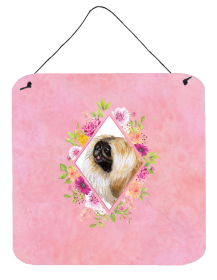 Pekingese Flowers Design  Wall or Door Hanging Prints