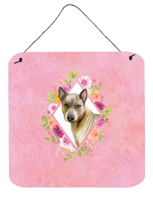 Thai Ridgeback Flowers Design  Wall or Door Hanging Prints