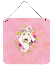 Lakeland Terrier Flowers Design  Wall or Door Hanging Prints