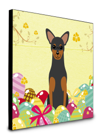 Manchester Terrier Easter Eggs Wall Panel