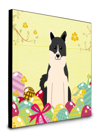 Russo-European Laika Spitz Easter Eggs Wall Panel