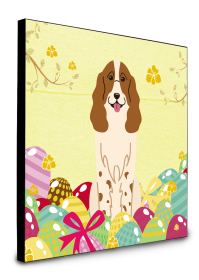 Russian Spaniel Easter Eggs Wall Panel