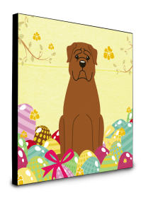 Dogue de Bourdeaux Easter Eggs Wall Panel