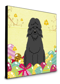 Bouvier des Flandres Easter Eggs Wall Panel