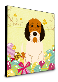 Petit Basset Griffon Vendeen Easter Eggs Wall Panel