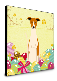 Whippet Easter Eggs Wall Panel