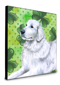 Maremma Sheepdog St Patrick's Wall Panel