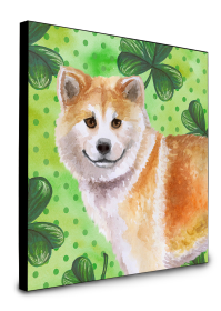 Shiba Inu  St Patrick's Wall Panel