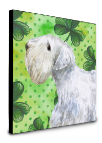 Sealyham Terrier St Patrick's Wall Panel